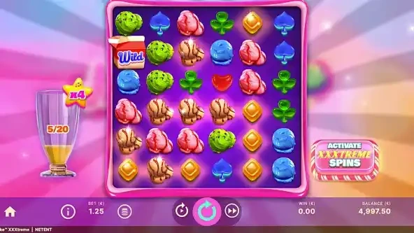 糖果闪电轰炸游戏界面-星空体育