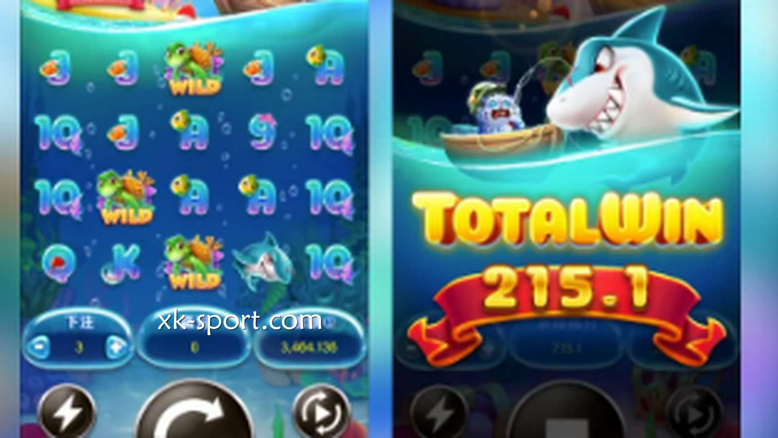 《鱼鱼鱼》老虎机游戏爆奖界面｜星空体育